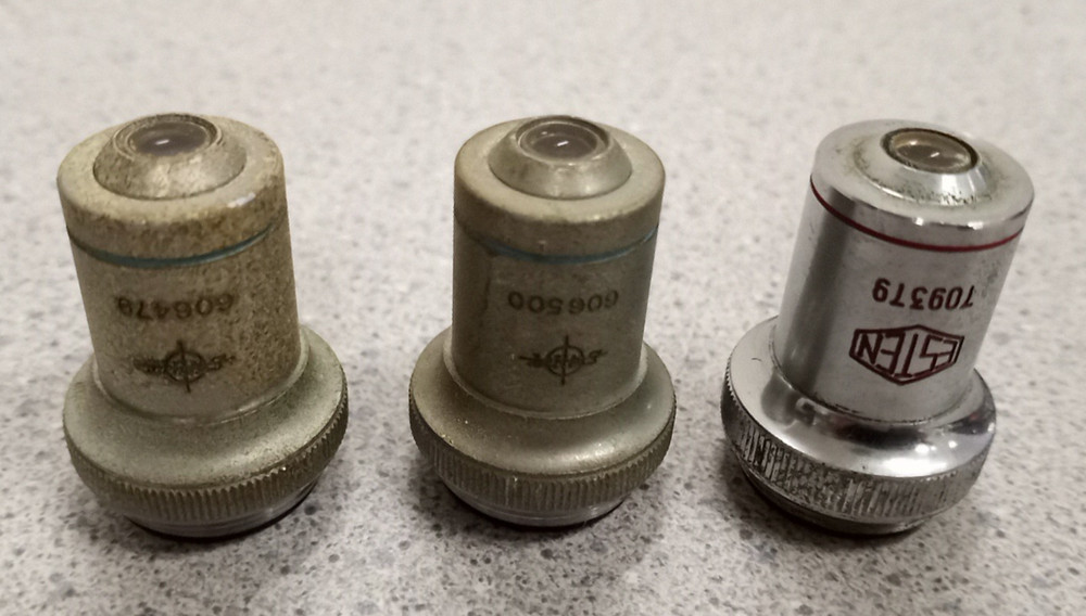 3x Microscope Objective: 10-0.25 Lens