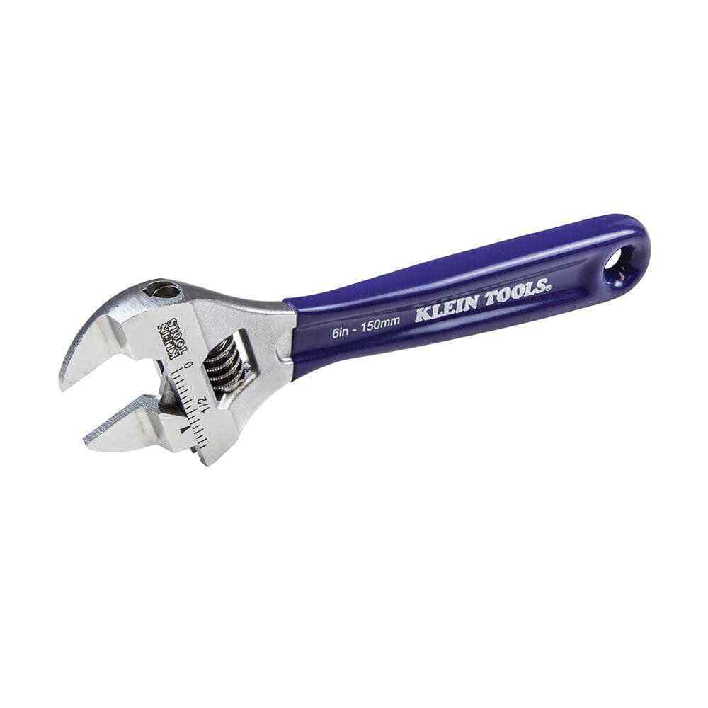 Klein Tools D86934 Adjustable Wrench: Chrome-Plated