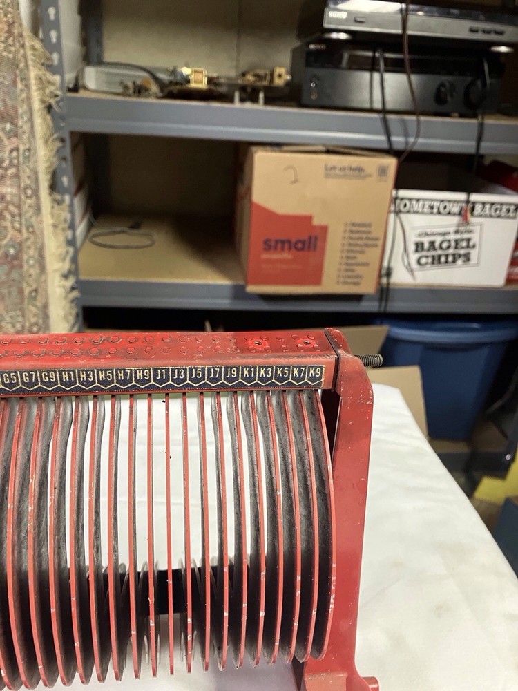 Seeburg Jukebox G Record Rack