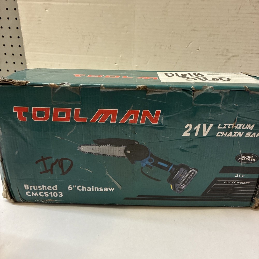 6” Cordless Chainsaw 21V