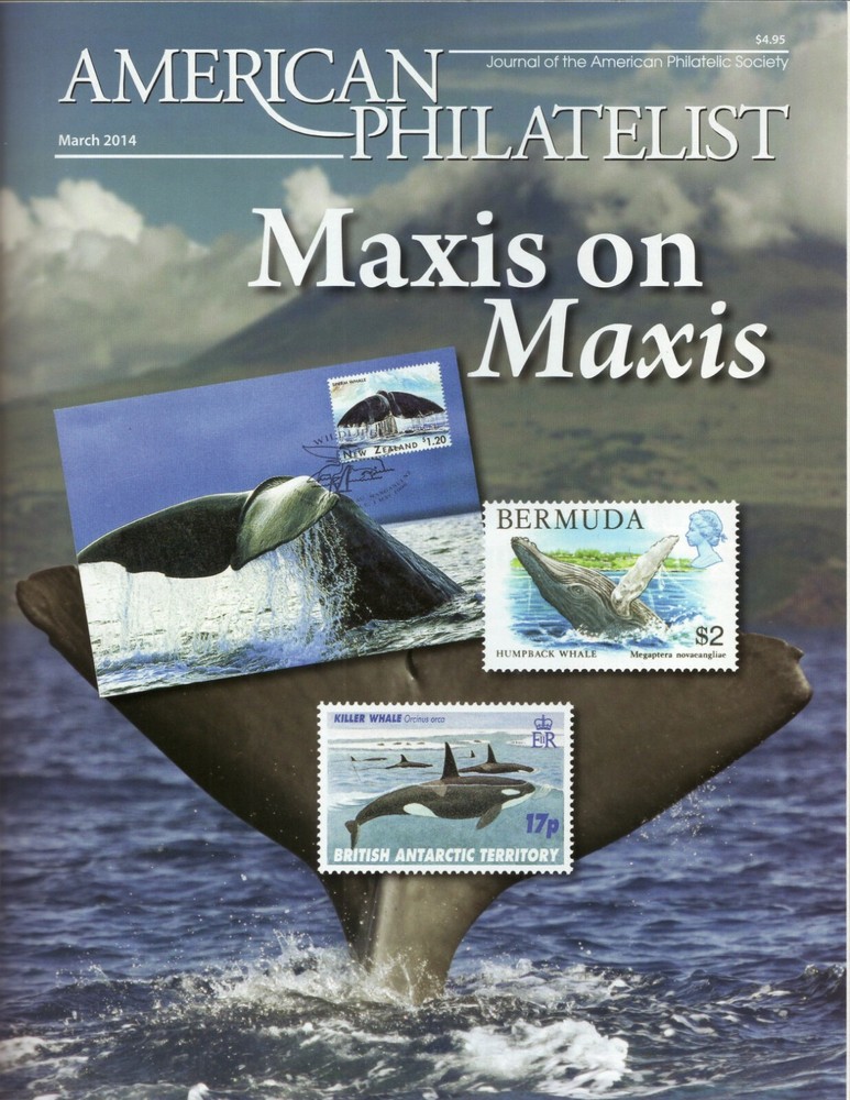 2014 American Philatelist Magazine--Whales
