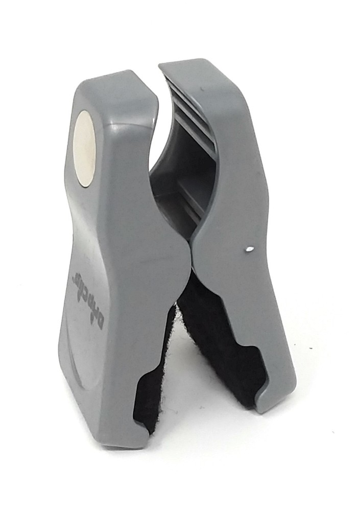 Drip Clip Dip Stick Wiper with Magnet Silver