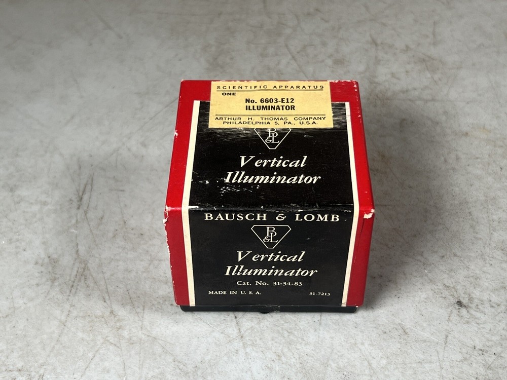 Bausch & Lomb 31-34-83 Vertical Illuminator Adapter