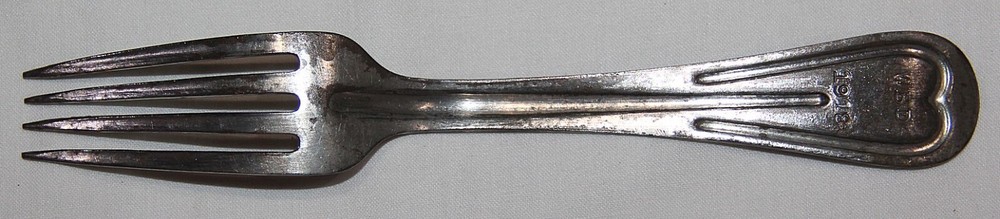 ORIGINAL WWI 1918 DATED MESSKIT FORK