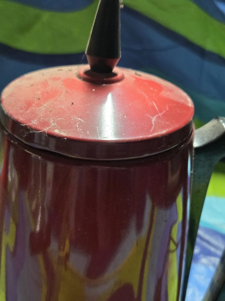 mirro matic percolator. 10 Cup. Untested. Needs Cleaned. See Pics