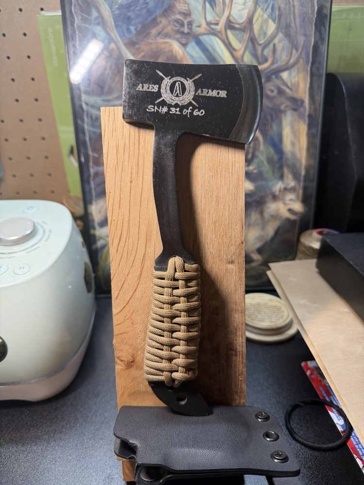Rare ARES ARMOR #31-60 hatchet ￼