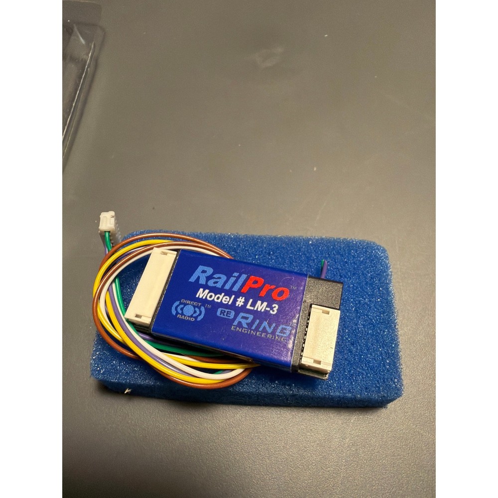 RailPro Ring Engineering Model LM-3 Locomotive Module and wire