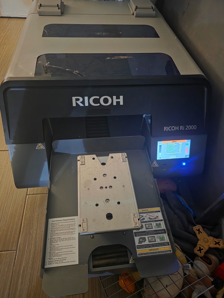 RICOH Ri 2000 Direct-to-Garment (DTG) Printer
