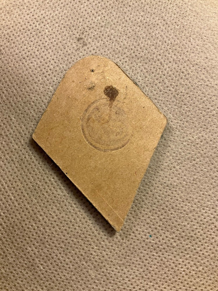 WWII German Soldier Head Tinnie Patch