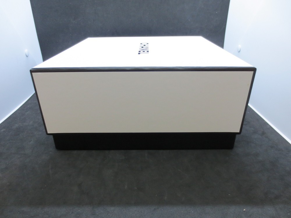 Authentic Chanel Medium Rectangular Empty Gift / Storage Box 8.75" x 8.75" x 4”