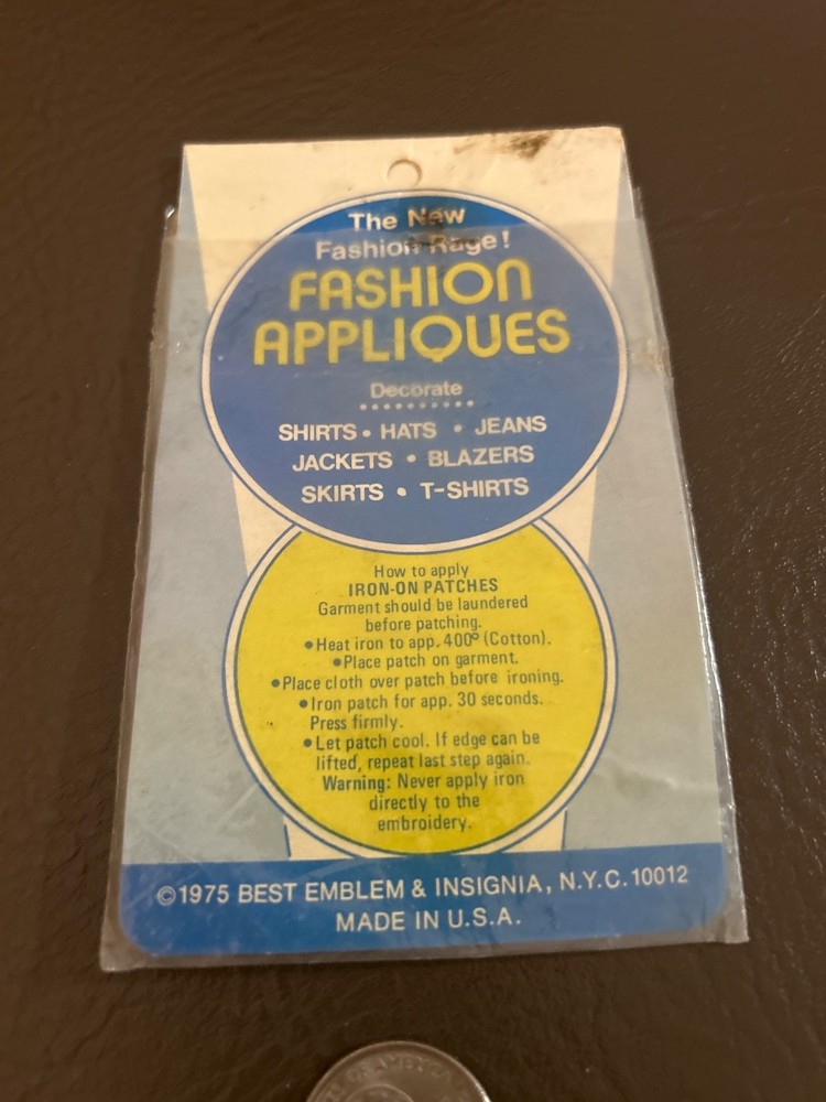 vintage 1975 draggin wagon patch