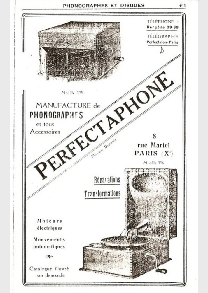 gramophone antique Perfectaphone