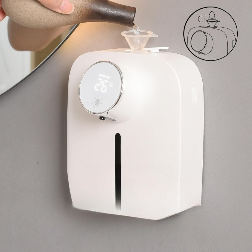 X101 Intelligent Automatic Sensor Soap Dispenser USB Rechargeable Wall-Mounted