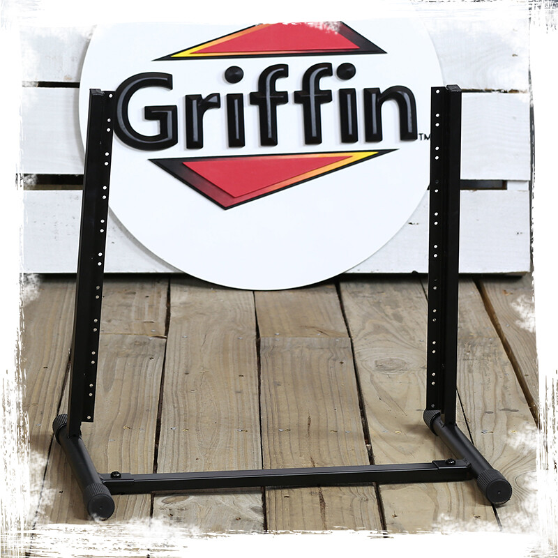 Studio Rack Mount Stand - GRIFFIN Recording Mixer Equipment Gear Case Network DJ