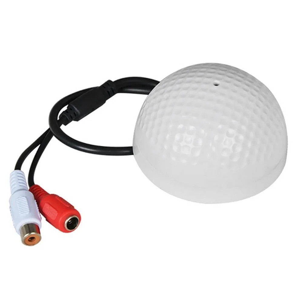 Sound Capture Microphone Designed for AHD DVR and IP Camera Compatibility