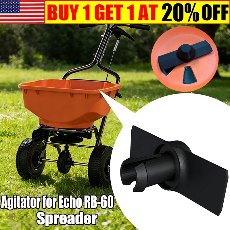 For Echo RB-60 Agitator / Upgraded To Improve Spread Width