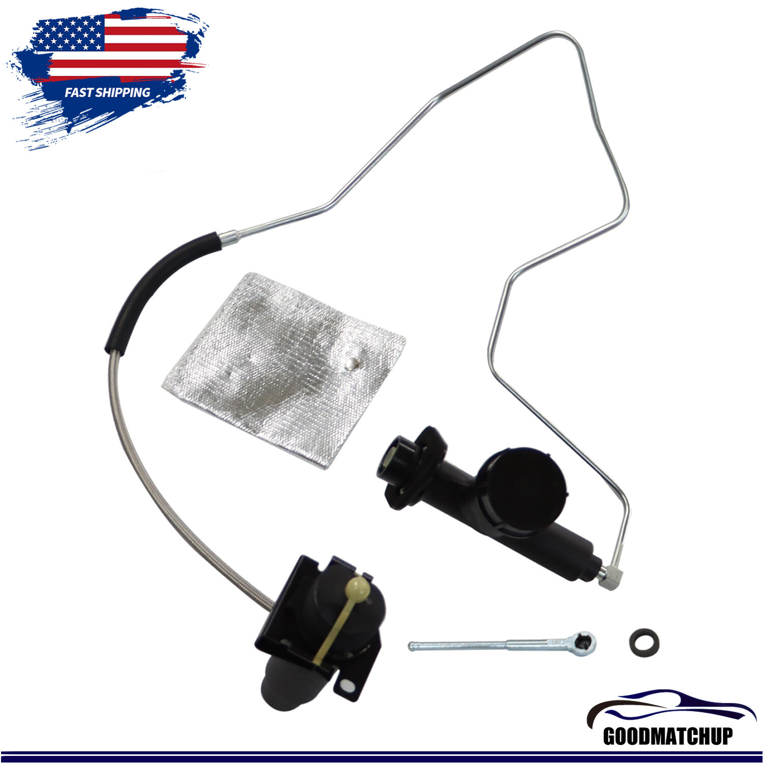 Clutch Master And Slave Cylinder Assembly For 1992-1997 Ford F-250 F-350