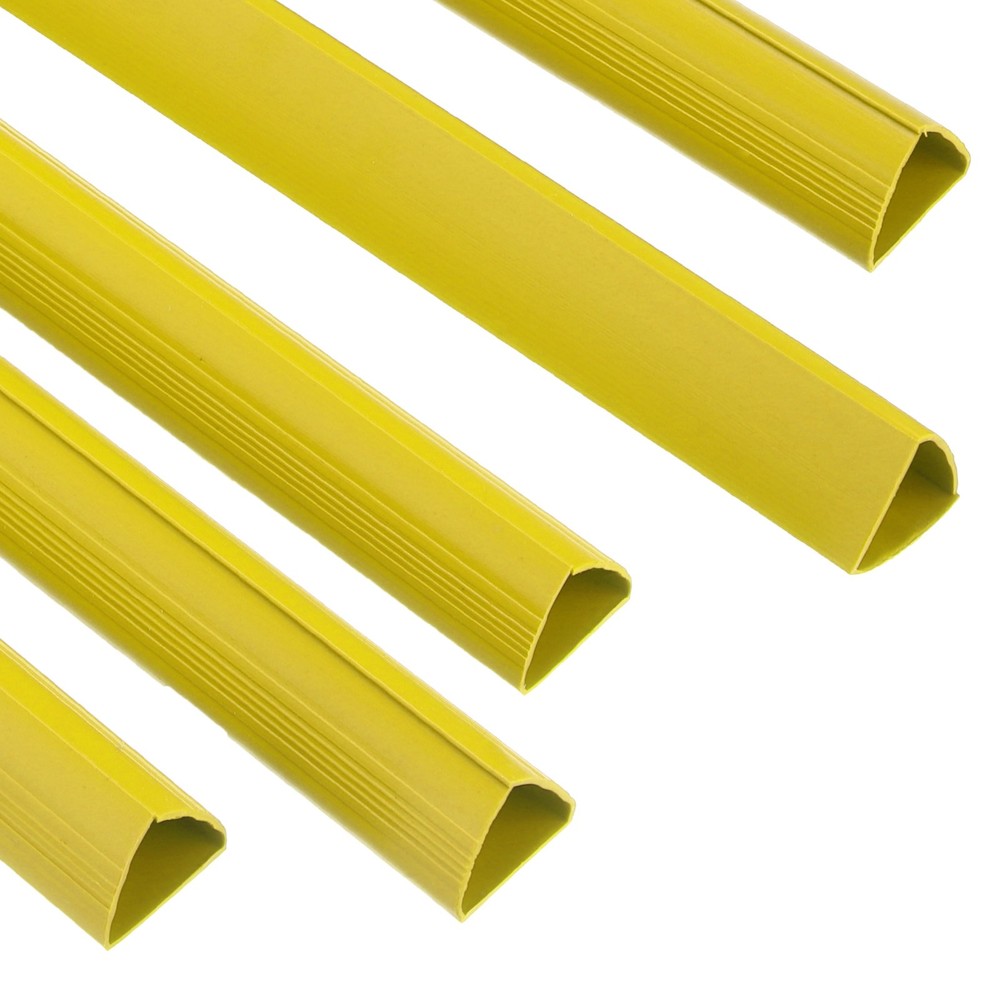20Pcs Binding Bars, 25mm Binding Bars Slide Grip, Yellow