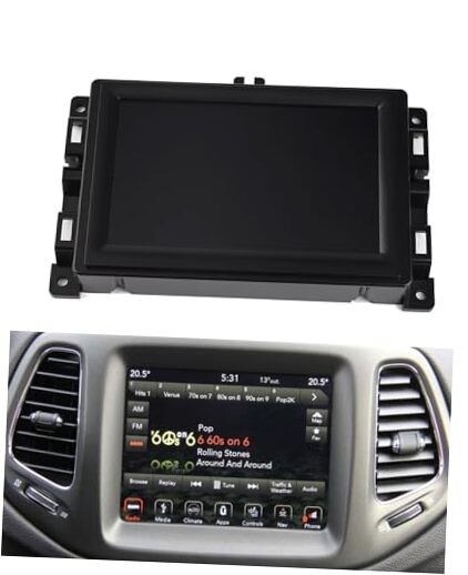 7" Uconnect Touch Screen Display with Bracket for 2017-2020 7“ Jeep with case