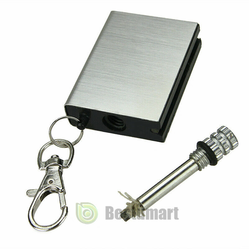 10-100PCS Waterproof Permanent Match Lighter Striker Fire Starter Emergency Tool