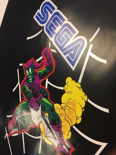 Spider-Man Side Art Arcade Artwork Decal Set