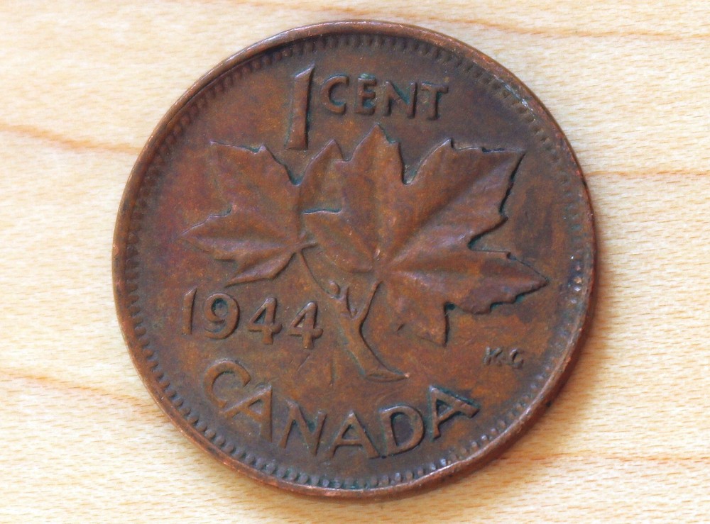 1944 Canada 1 Cent George VI