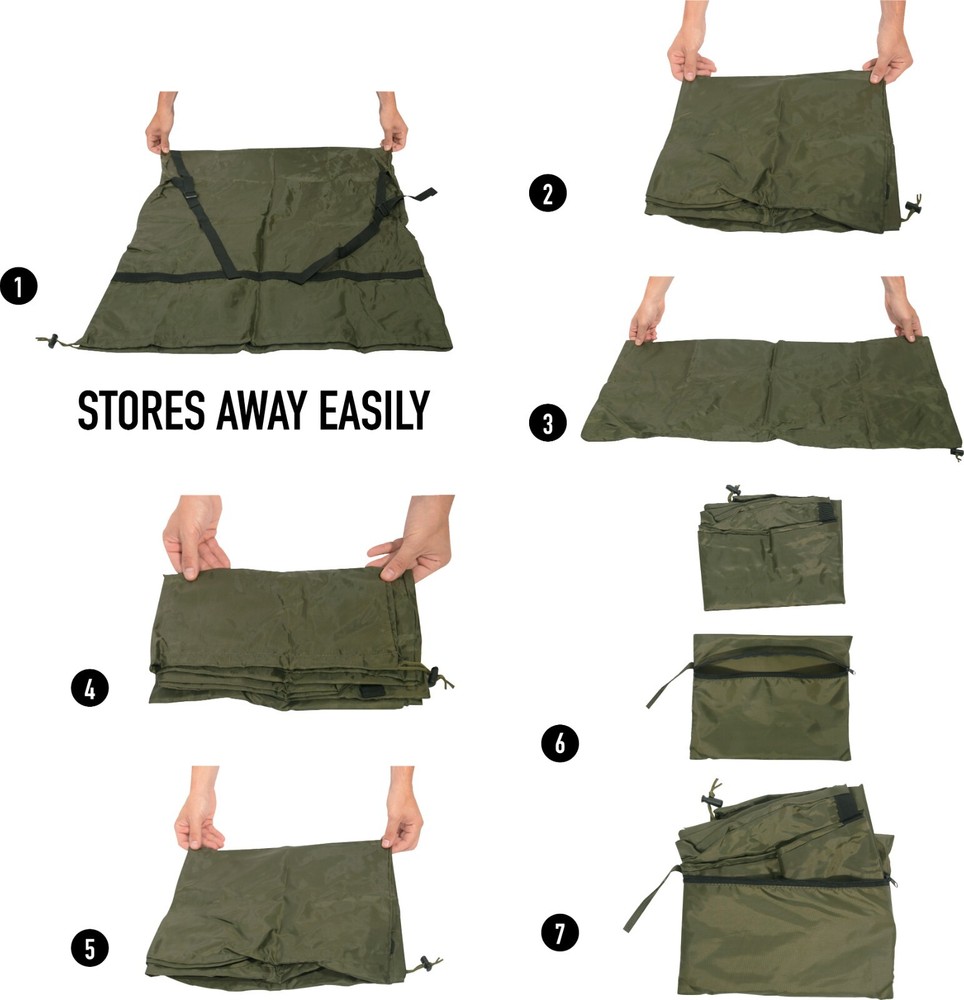 Olive Drab Laundry Backpack Lightweight Packable Large Drawstring Bag