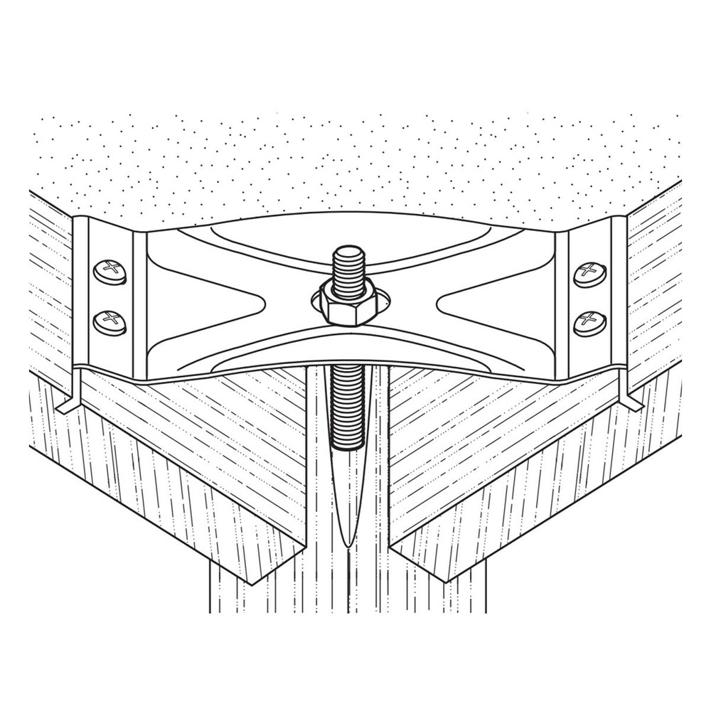 POWERTEC 4 sets Kerf Corner Brackets with mounting hardware 71427