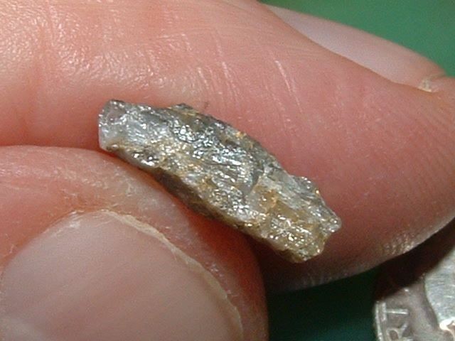 GOLD QUARTZ SPECIMEN .41 GRAM GOLD IN MATRIX COLORADO