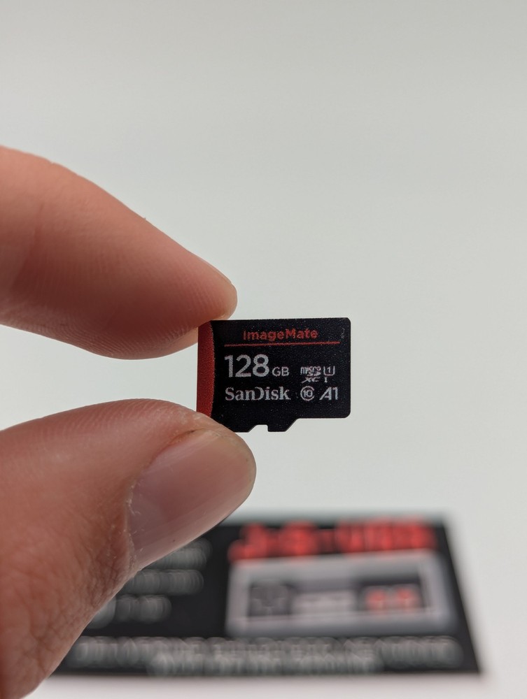 SanDisk ImageMate 128GB microSD Card A1 Micro SDXC
