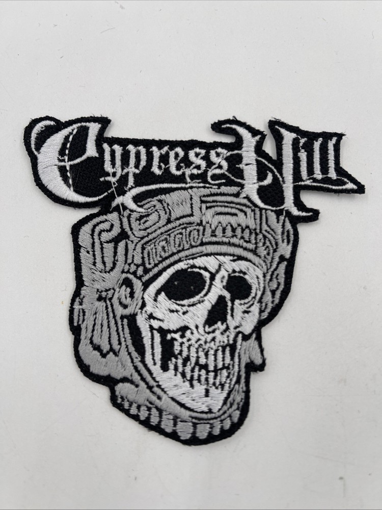 Cypress Hill Aztec Warrior Logo Patch: Iron On, Quality Embroidery, 3.6” By 4”