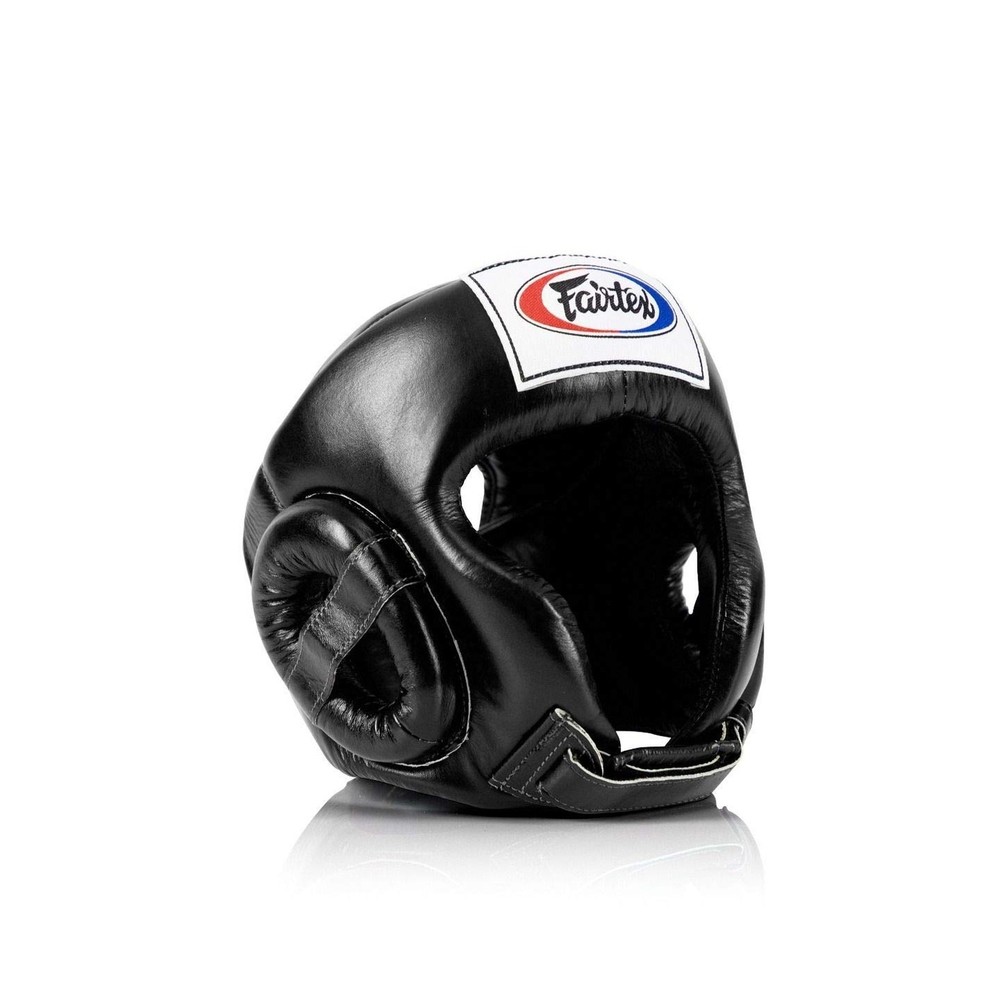 Fairtex Full Head Guard | Premium Handcrafted Headgear with 3-Layer Padding| ...