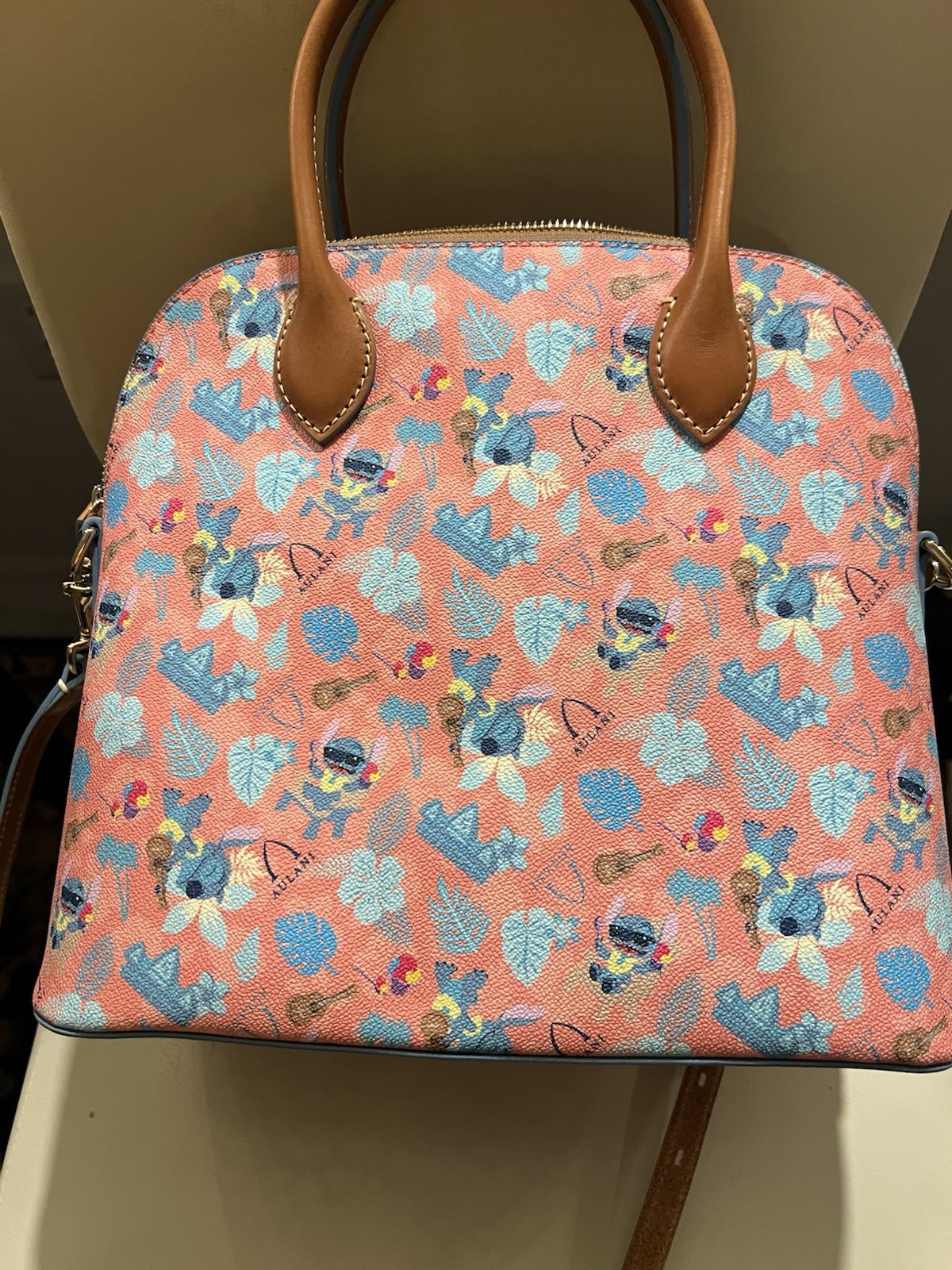 Disney Dooney & Bourke Aulani Stitch Satchel