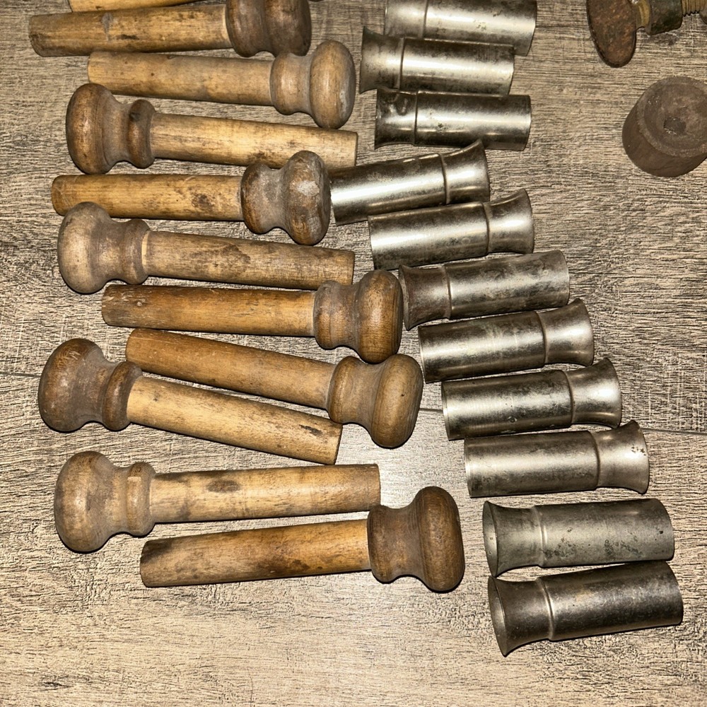 Antique 12 Gauge Hand Loading Tools For Reloading Paper Shotgun Shells