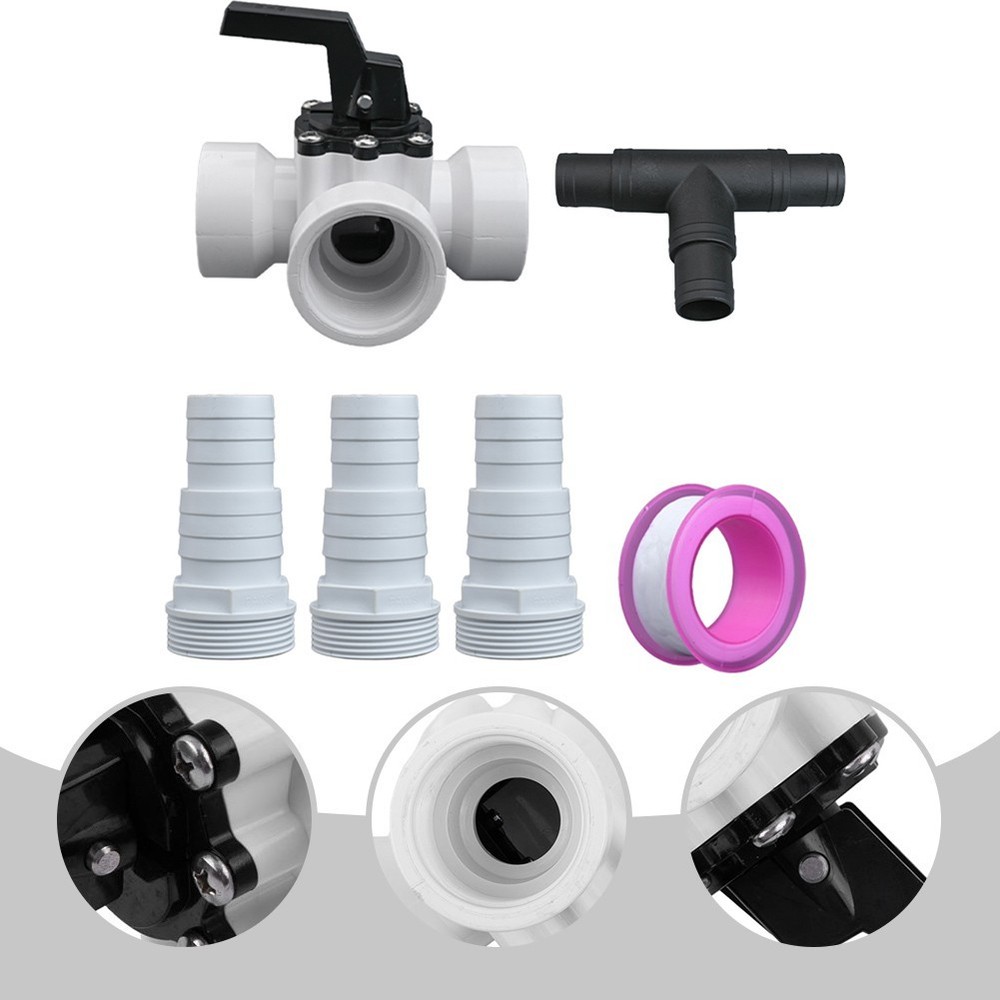 3 Way Valve for Efficient Pool Maintenance and For 4715 Spa Compatibility