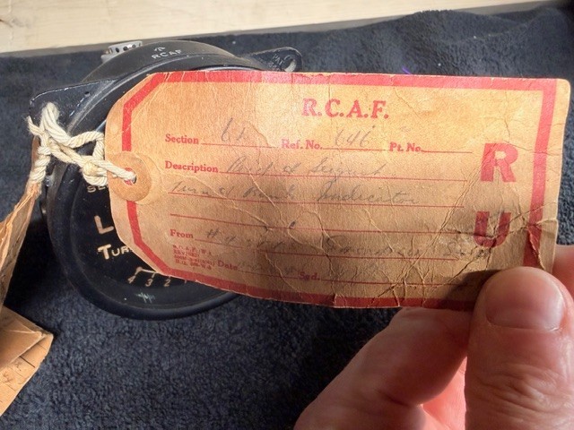 RCAF Side Slip WWII Side Slip Gauge Indicator