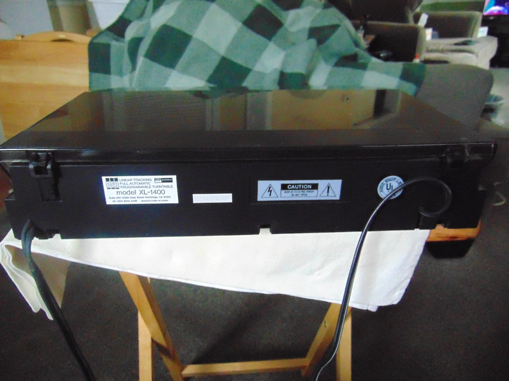 Vintage BSR XL-1400 Programmable Linear Tracking Turntable, Tested