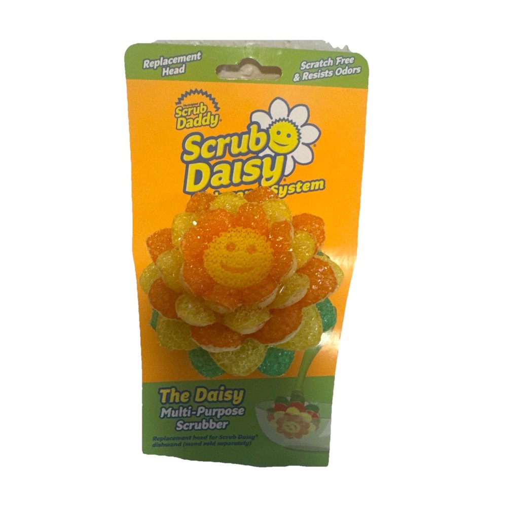 New Scrub Daddy Scrub Daisy THE DAISY System Scrubber Replacement Head ONLY