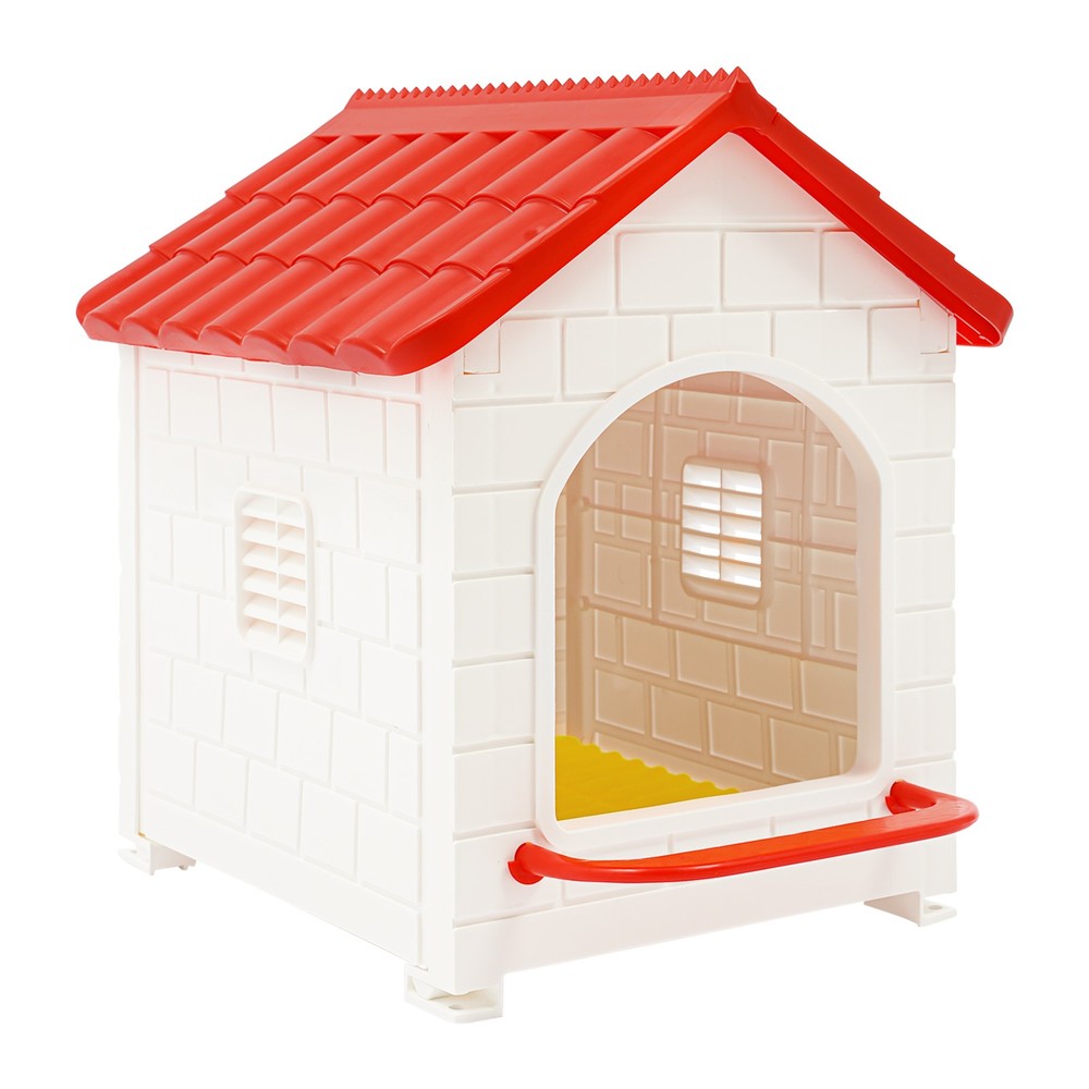 3 PCS Chicken Nesting Boxes Nesting Box with Nesting Pad for Laying Eggs Red
