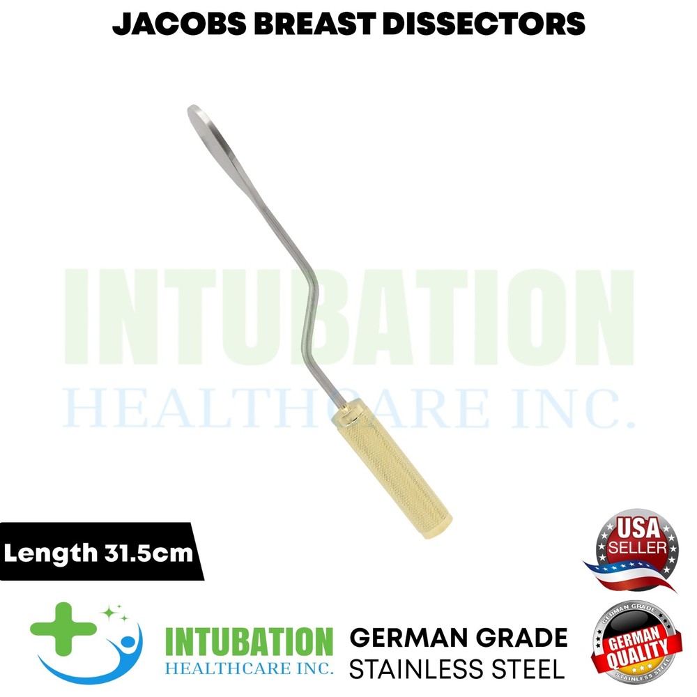 Jacobs Breast Dissectors Stainless Steel Plastic Surgery Instruments