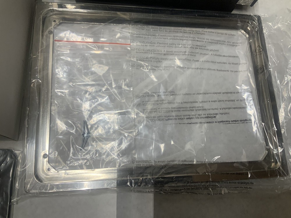 iRoom iDock ejectable iPad Motorized Wall Mount & Back Box Lighting Plug Black