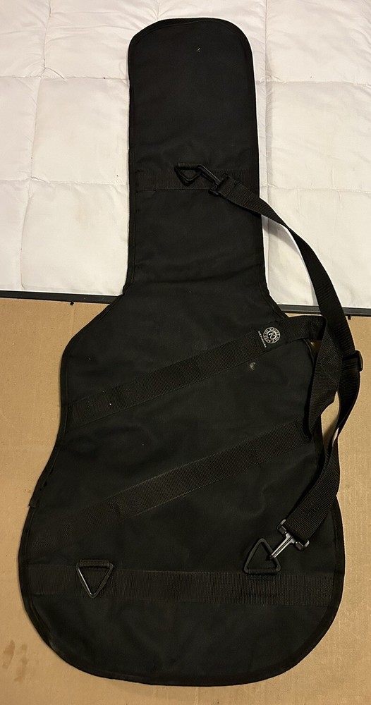 Kaces III Guitar Soft Case with Handle and Strap, Black