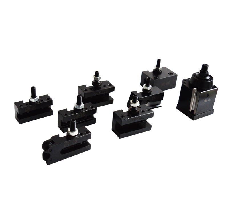 8pcs/set 250 Series Quick Change Tool Post Multi-function Machine Tool Fixture