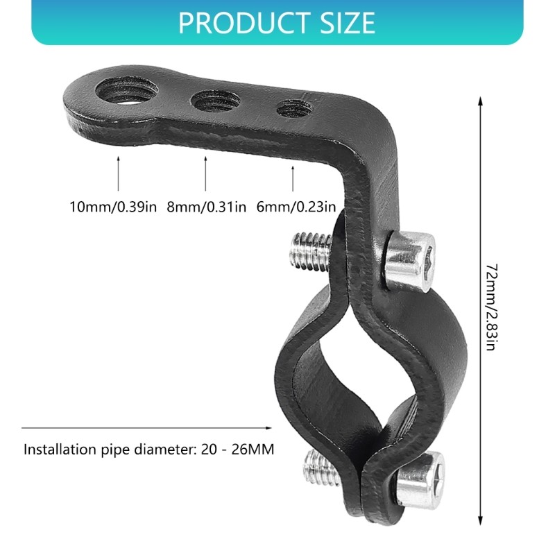 Headlight Extension Bracket Handlebar Mount Bracket Universal Compatibility
