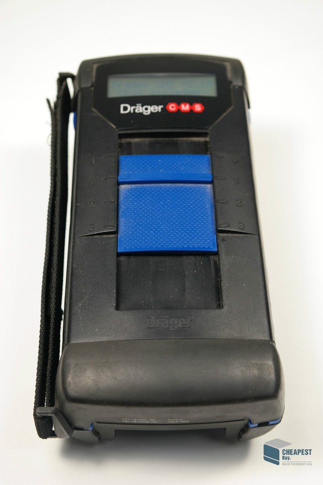 Dräger CMS Analyzer Chip Measurement System Gas Detector + CMS Analyzer + Probe