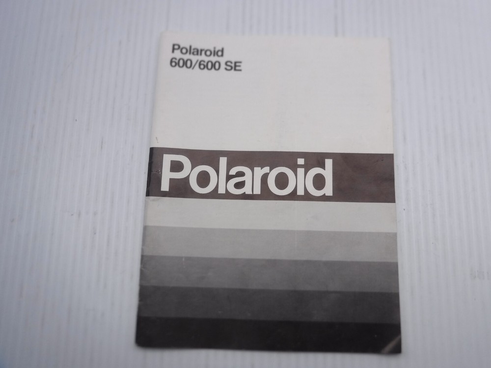 Polaroid 600/600 SE Manual
