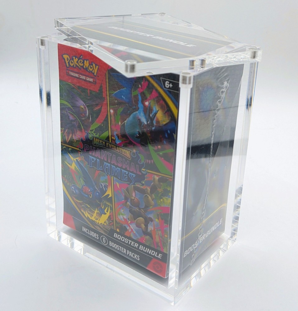 Pokemon Booster Bundle Box Acrylic Protective Display Case