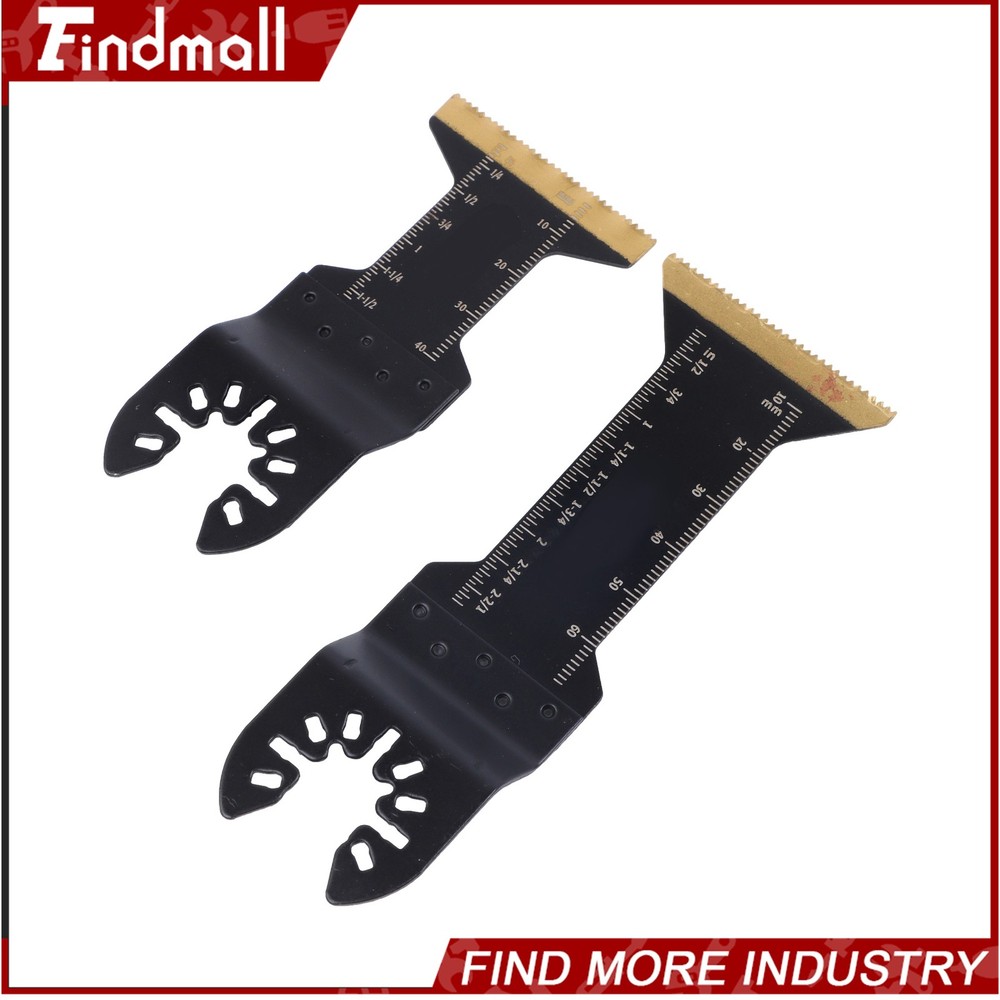 Findmall 16 Pcs Extra-Long Titanium Oscillating Tool Blades Multi Tool Blades