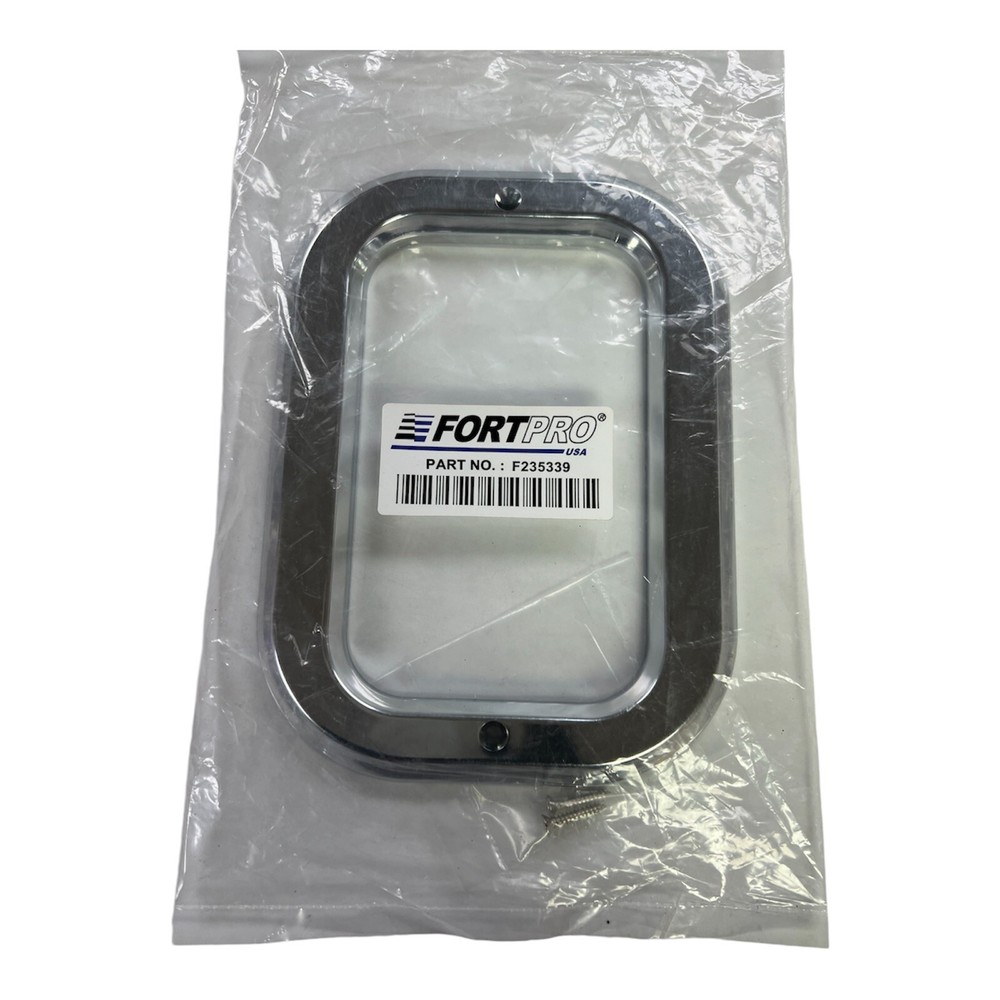 Fort Pro Rectangular Chrome Bezel (F235339)