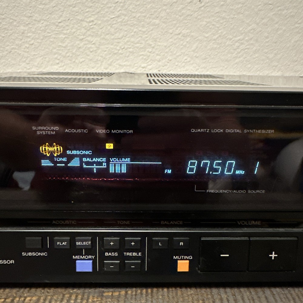 Sony Audio Video Computer Control Center Receiver STR-AV550 - Tested Working